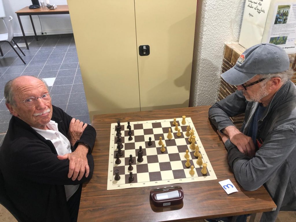 Tournoi interne Echecs 18/04/2026