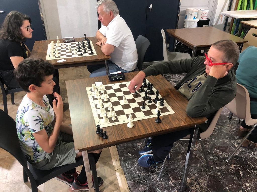 Tournoi interne Echecs 18/04/2026